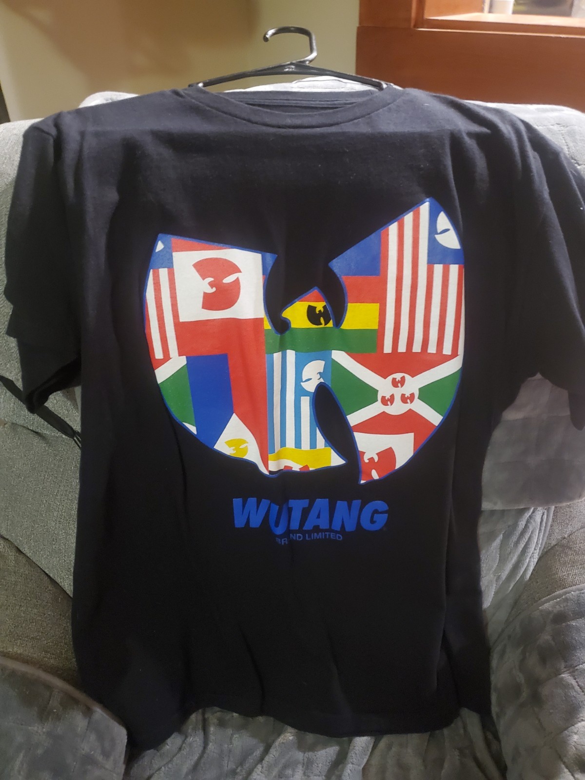 Rare Wutang Brand Limited Wunited Nations Shirt In Excellent Condition Size Med