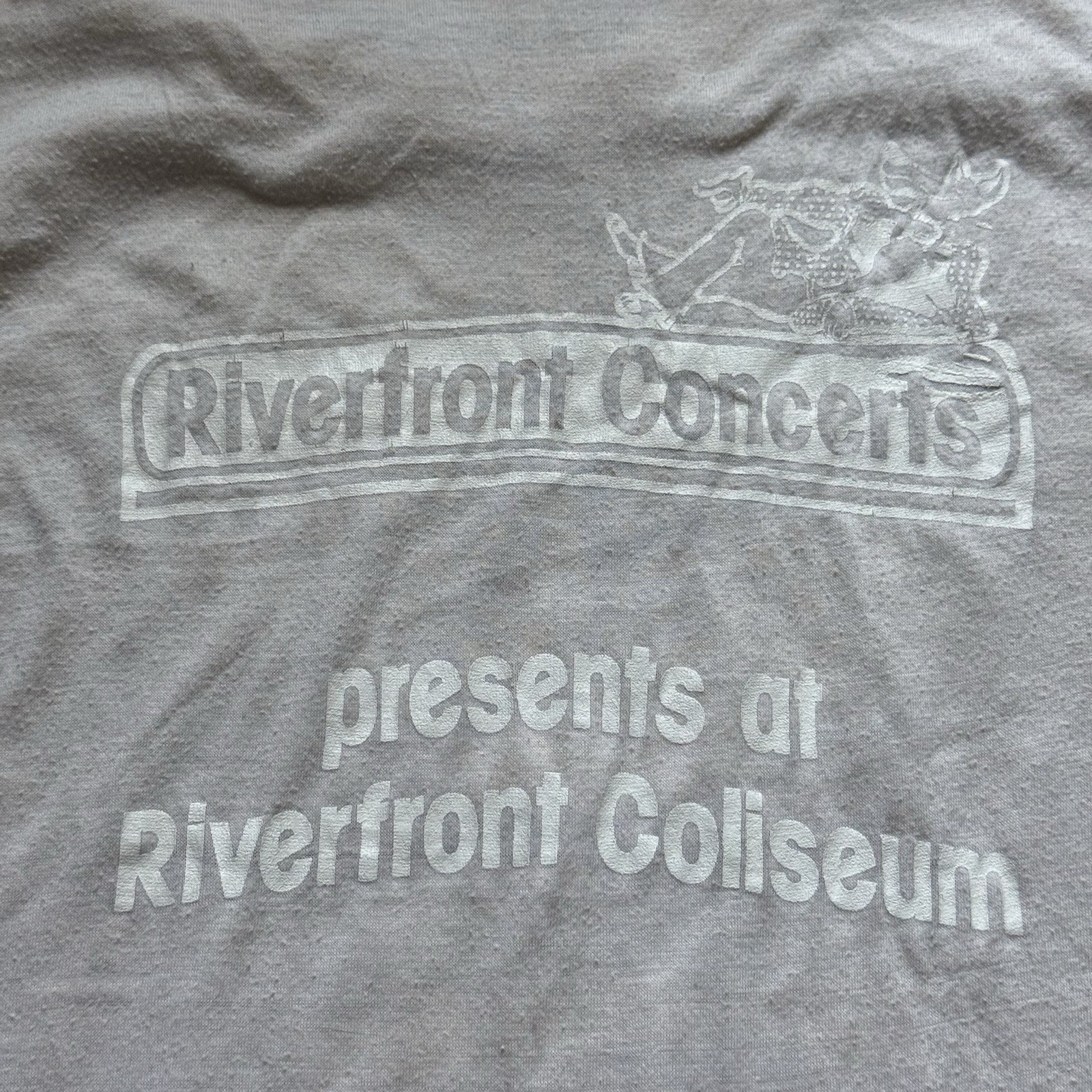 Vintage 1977 Bad Company Burnin Through America Tour Tee Climax Blues Band