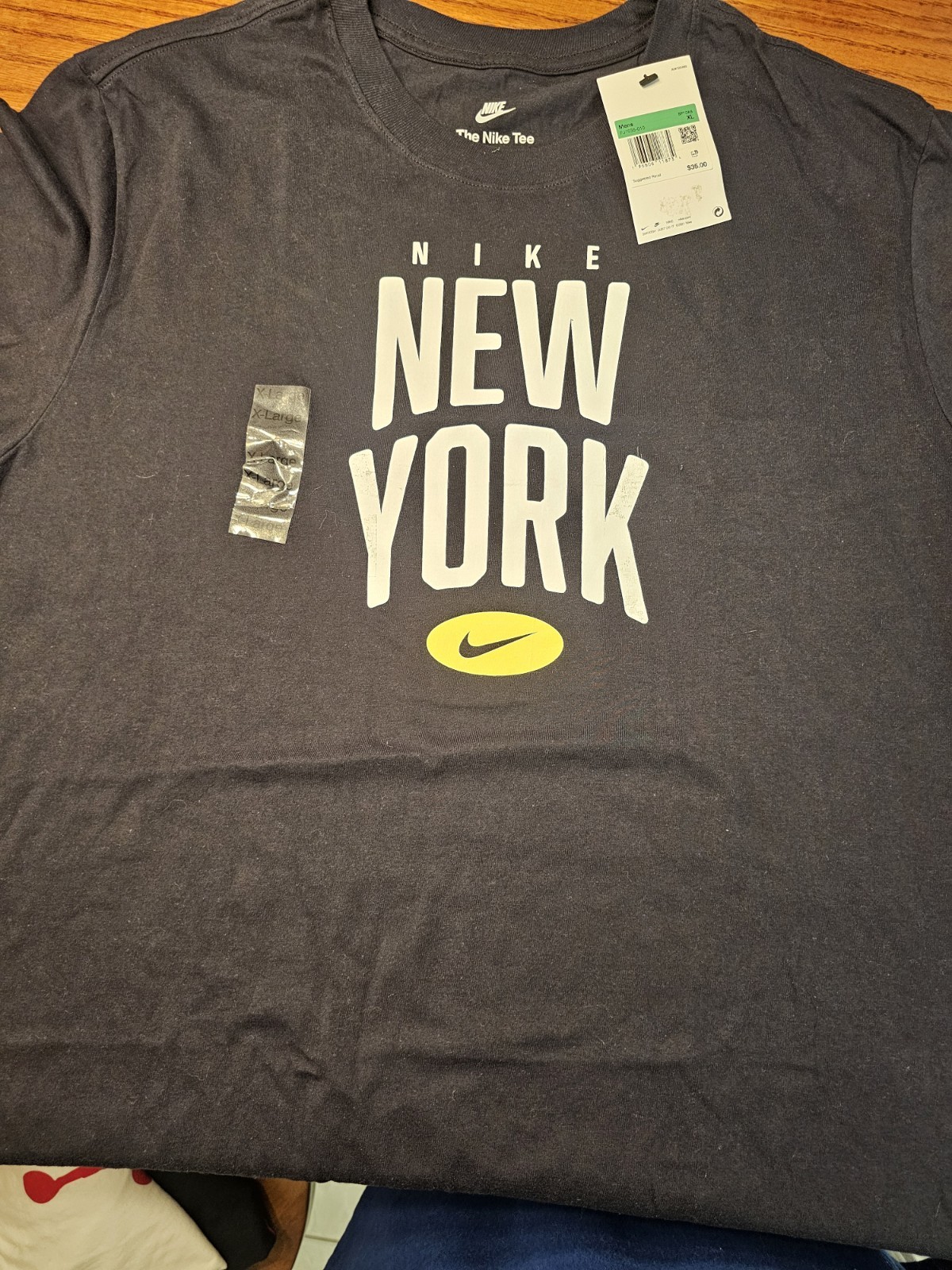 Nike The Nike Tee New York Graphic Tee Mens Black XL