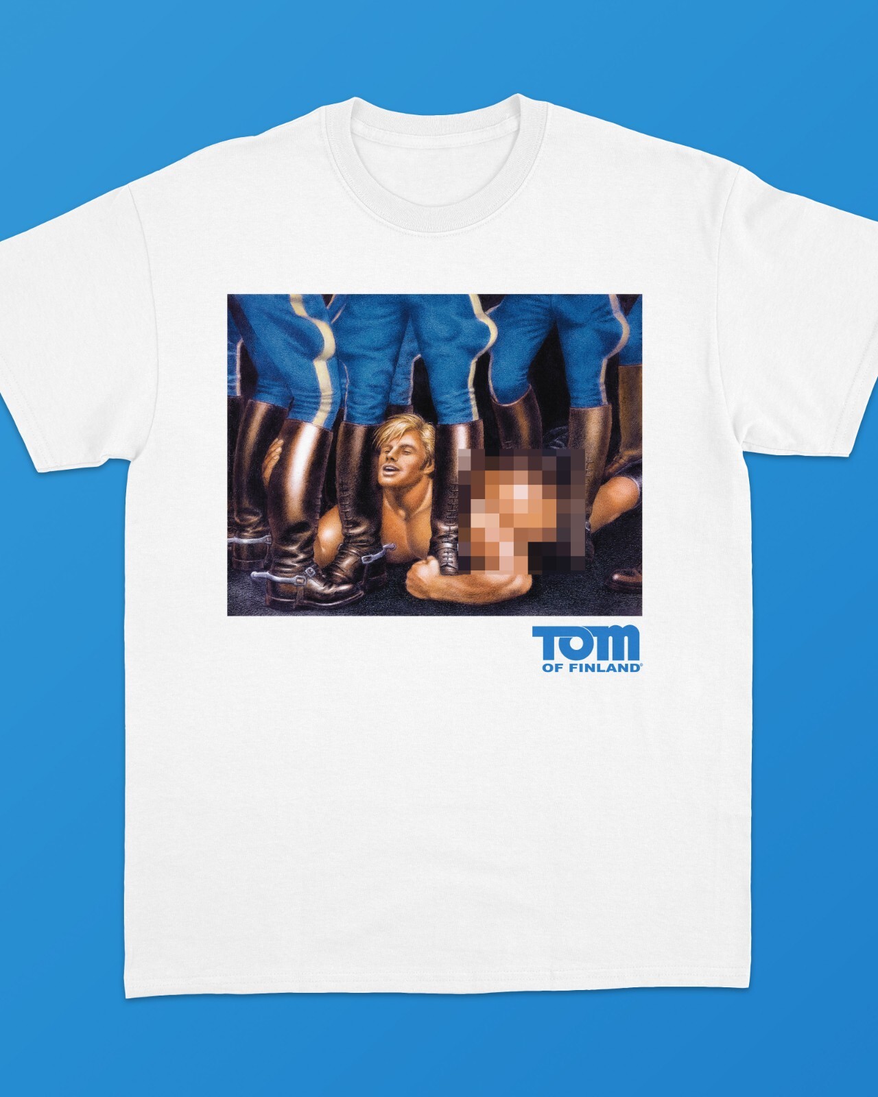 Tom of Finland “Boots & Butt” T-shirt (Biker, Leatherman, Leather pants, Tee)