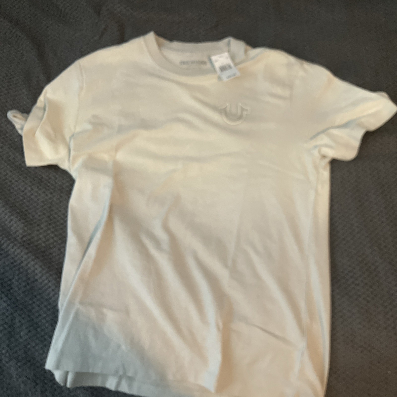 $49 TRUE RELIGION Gray BUDDHA Short Sleeve Designer T-shirt