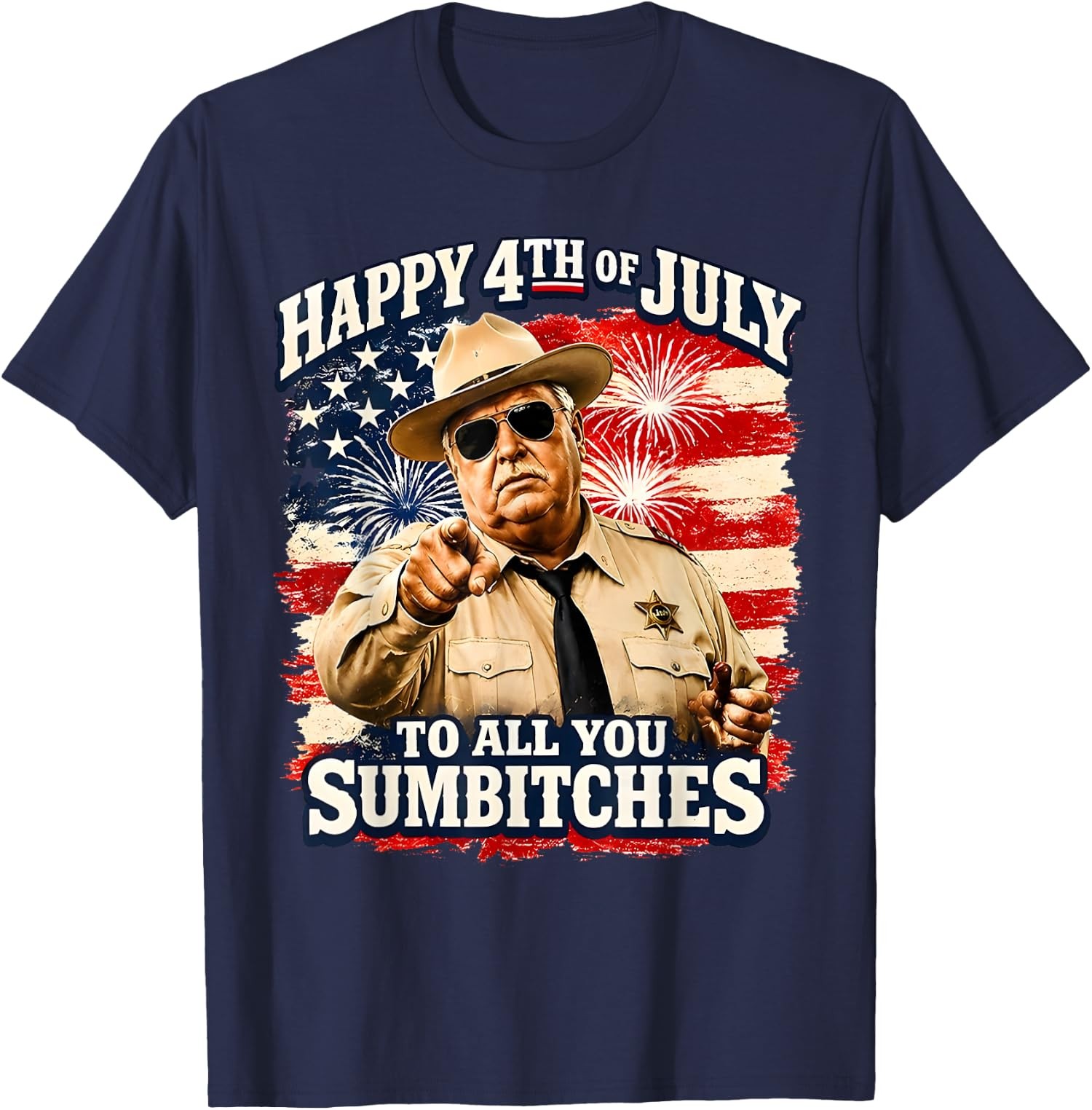 Happy 4th of July to All You Sum-Btches Patriotic T-Shirt Mens