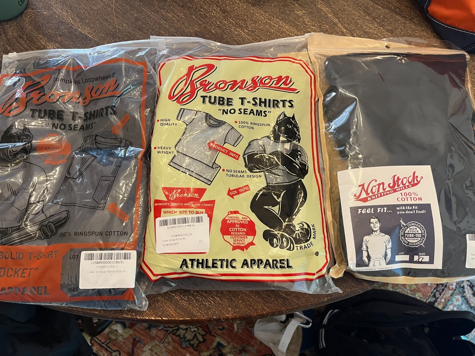 (3) Bronson Mfg T-Shirts XL