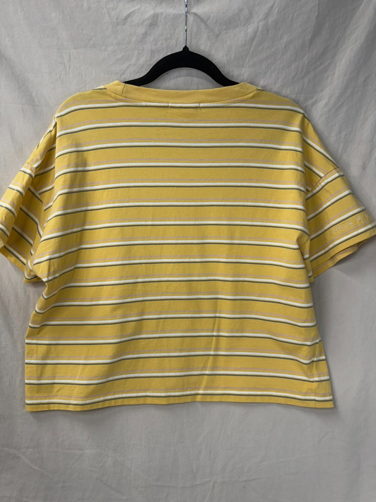 Scotch & Soda Striipedn yellow Tshirt