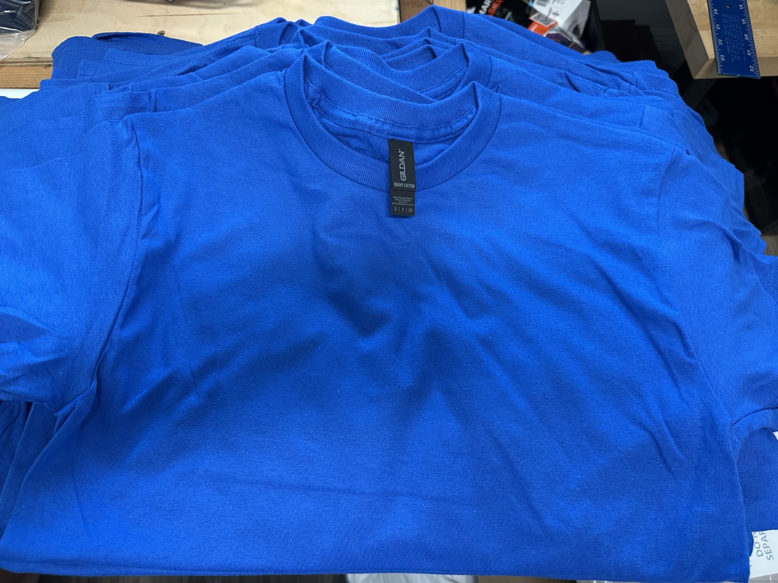 26 Gildan G500 Royal Blue Blank T-Shirts Lot Adult S-4XL New No Tags