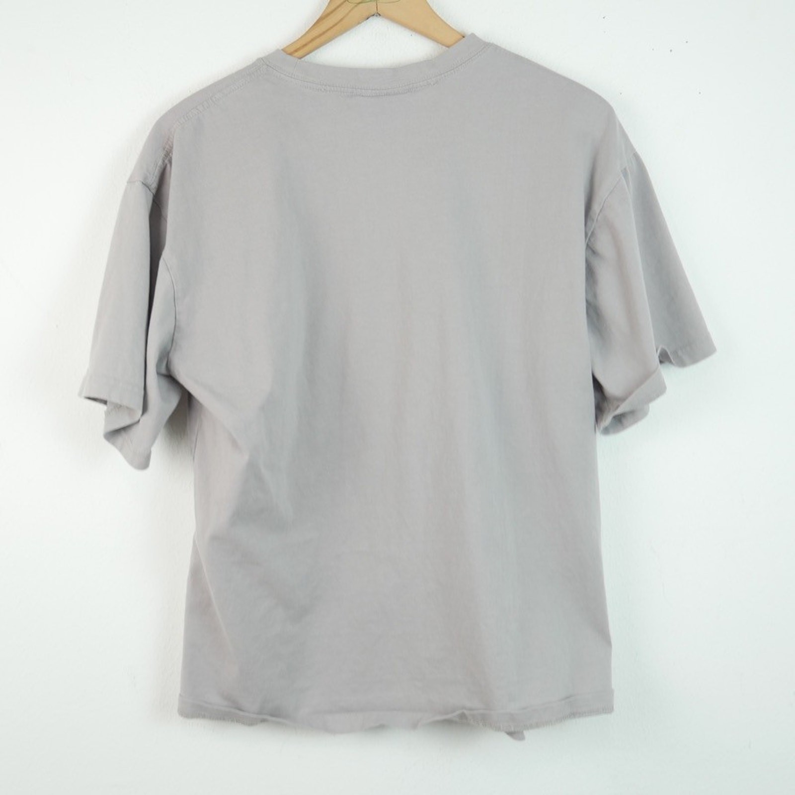 Drew House Medium T Shirt Embroidered Logo Justin Bieber Grey Streetwear Minimal