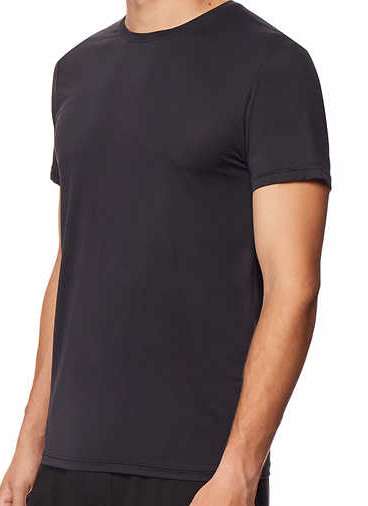 NWOT 2 Pack 32 Degrees Cool Short Sleeve Crew Neck Breathable TShirt Black Med.