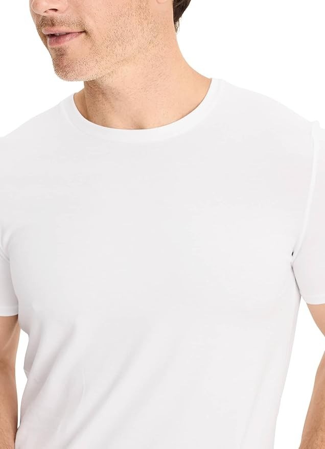 Jockey Men’s Undershirt Cotton Stretch Crew Neck Undershirt – 3 Pack L