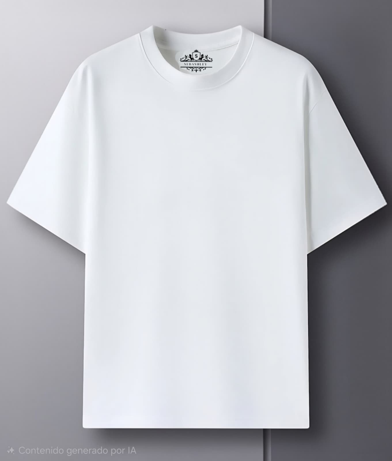 Sebashley T-shirt, 100% thick cotton, available in various sizes, high quality.