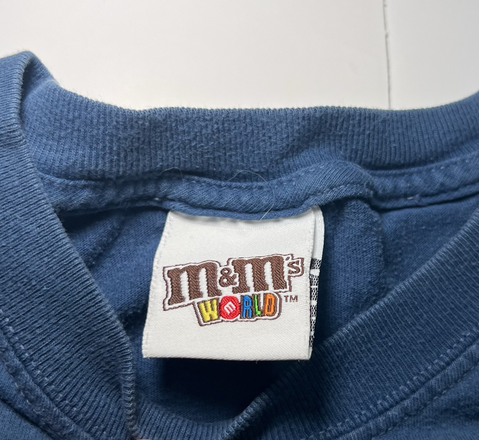 2006 M&M’s World Pirates Caribbean Dead Man’s Chest Tee Adult XL Blue