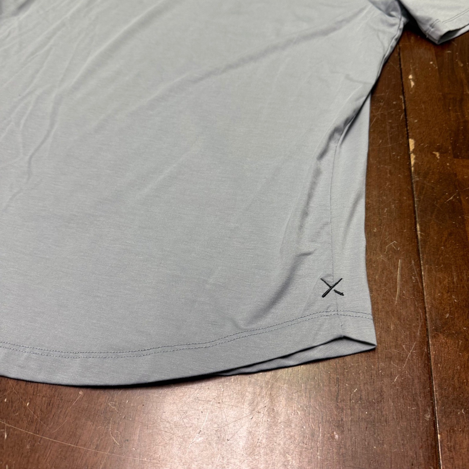 Cuts Clothing Curve-Hem TShirt Men XL Black Blue Grey 3 Pack Bundle Short Sleeve