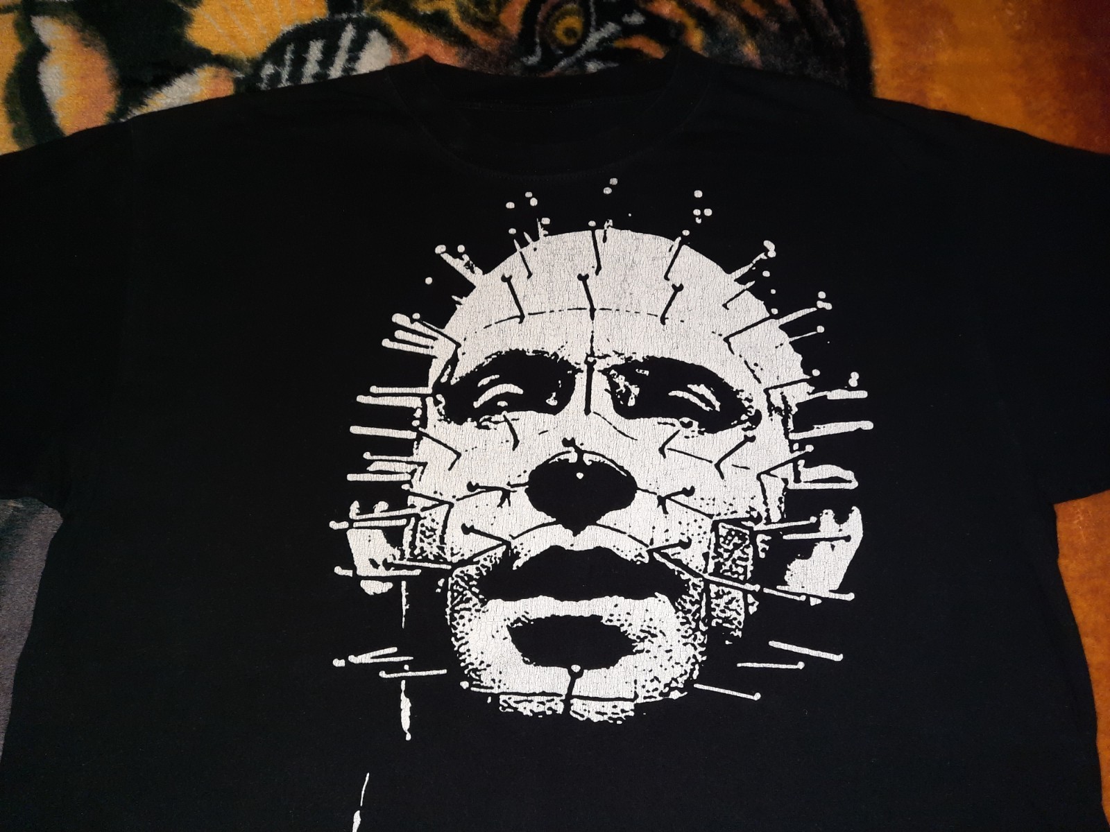Hellraiser~Pinhead Big Face Shirt~Size XL~Black/White⛓️