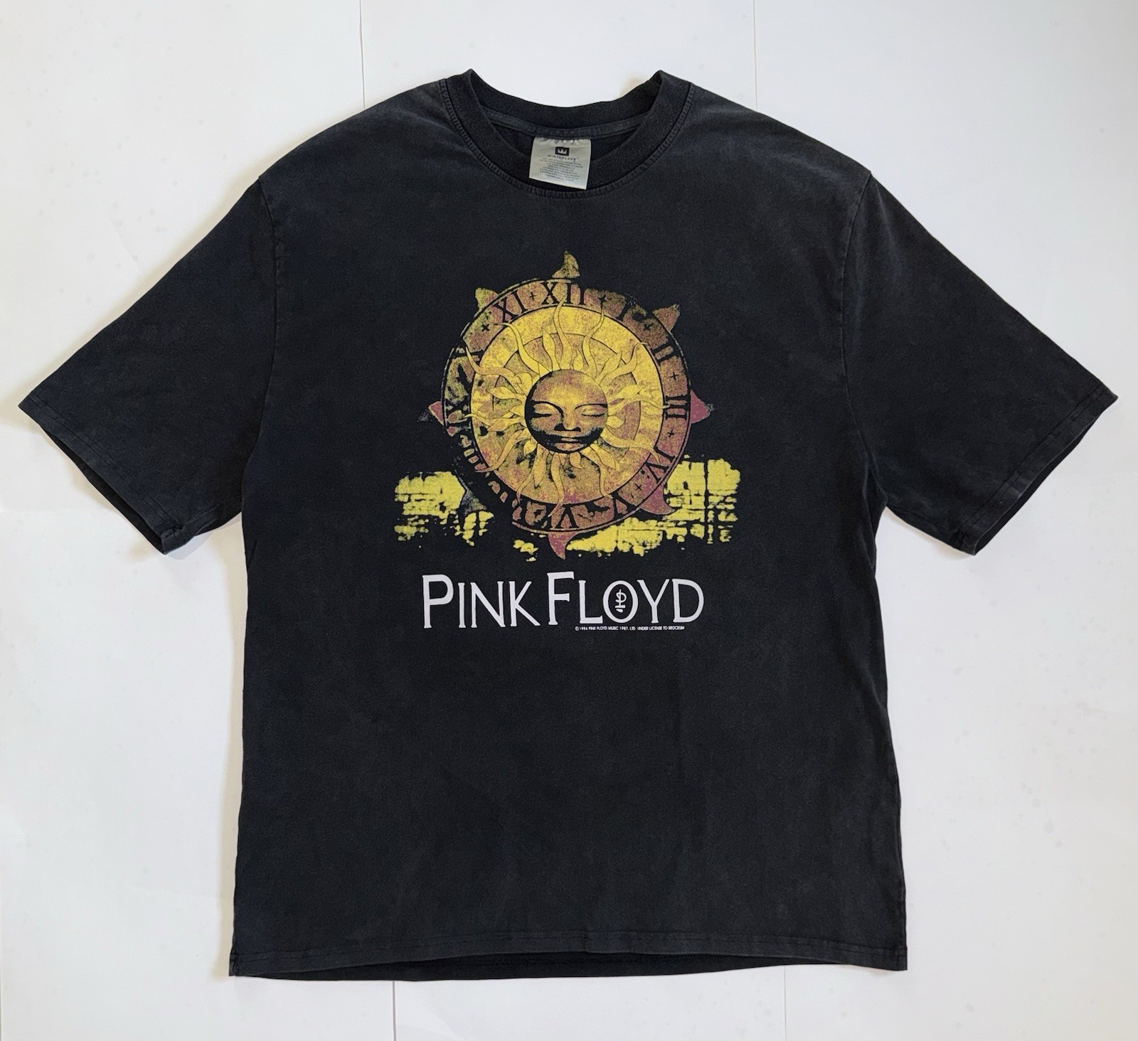 Pink Floyd Bootleg Fade Streetwear Heavyweight 11oz T-Shirt L/XL Winterland 1994