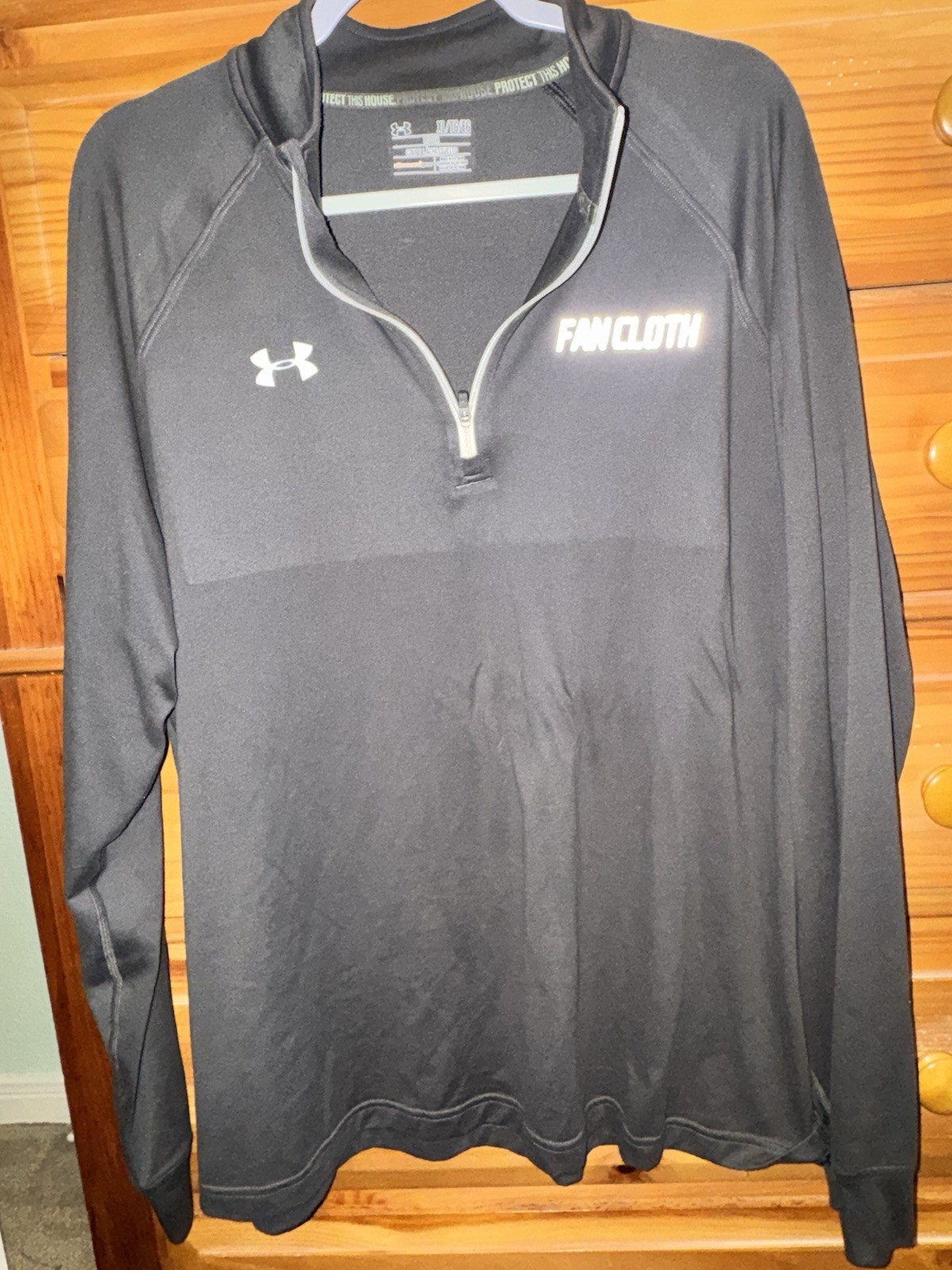 Lot of 3 Under Armour Men’s XL 1/4 Zip Pullover Long Sleeve Athletic Shirts WW
