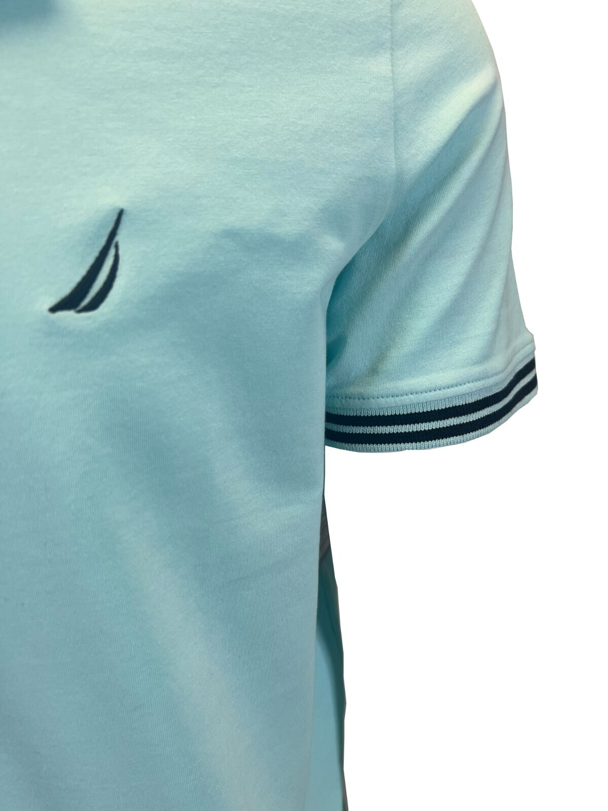 Nautica Men’s T-Shirt Performance Short Sleeve Sea Green (S16) + Sea Blue (S17)