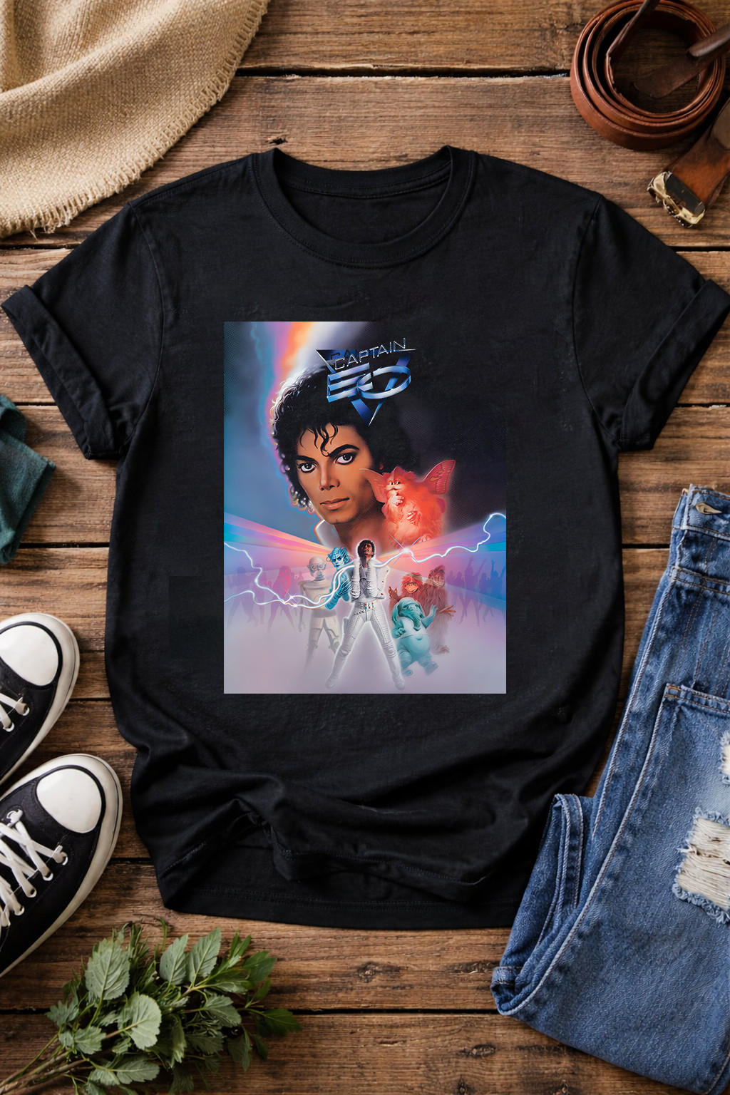 Captain Eo Michael Jackson hot Size S to 5XL Unisex Best T-shirt
