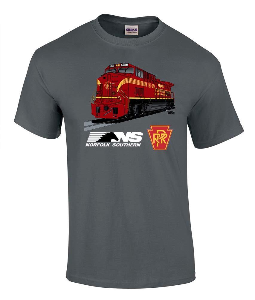 Pennsylvania Railroad train locomotive Authentic Tee T-Shirt [126]