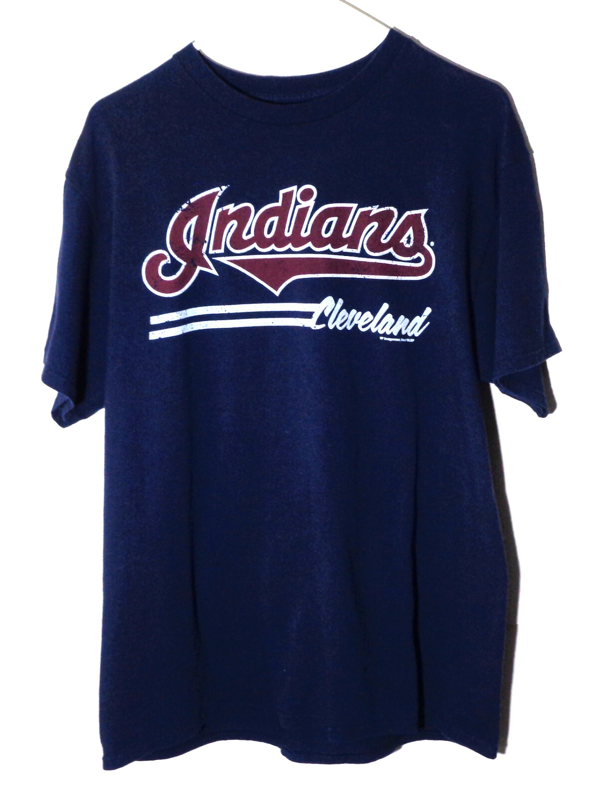 Men’s Cleveland Indians T-Shirt by MLB Genuine Merchandise-Size Large