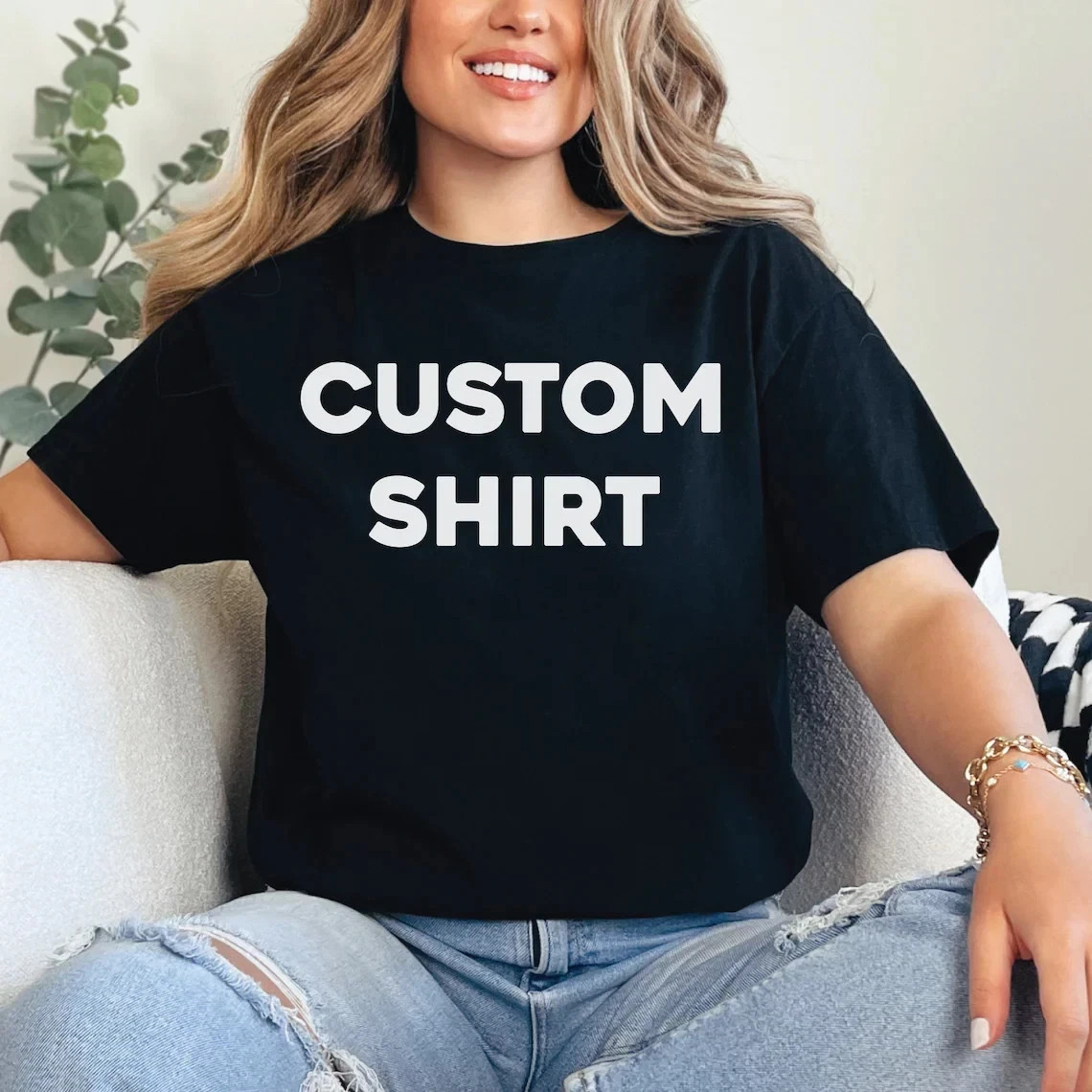 Custom Personalized T-Shirt, Perfect Gift for Birthdays, Anniversaries, Weddings