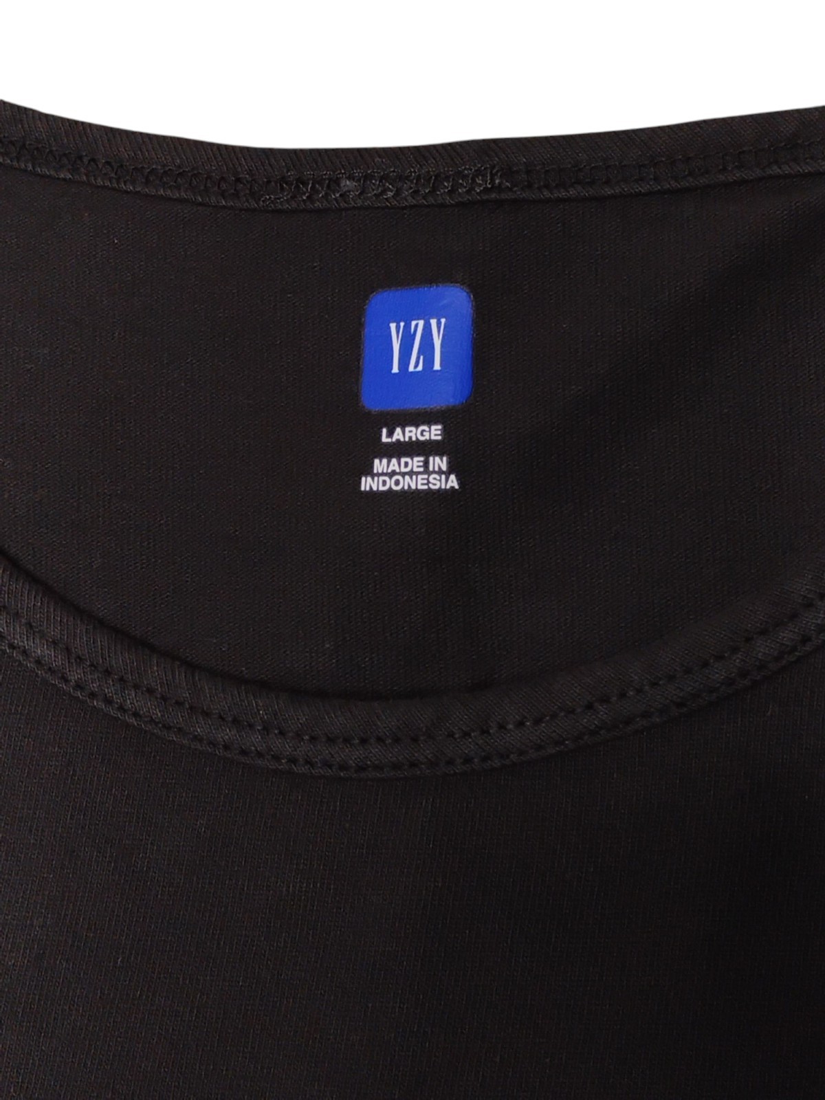 550. Yeezy Gap Yzy Engineered by Balenciaga Loose Tank Top Men Large Black NWOT