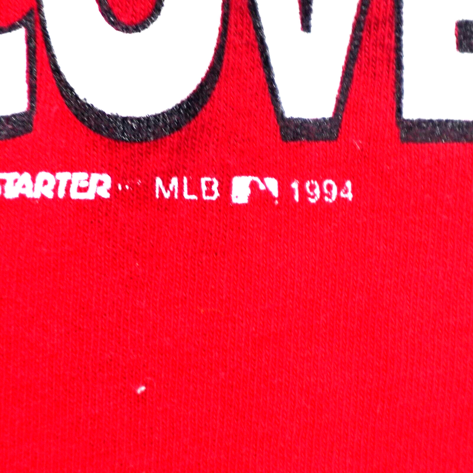 Vintage Starter Cincinnati Reds T Shirt Men’s Size L Single Stitch Short Sleeve