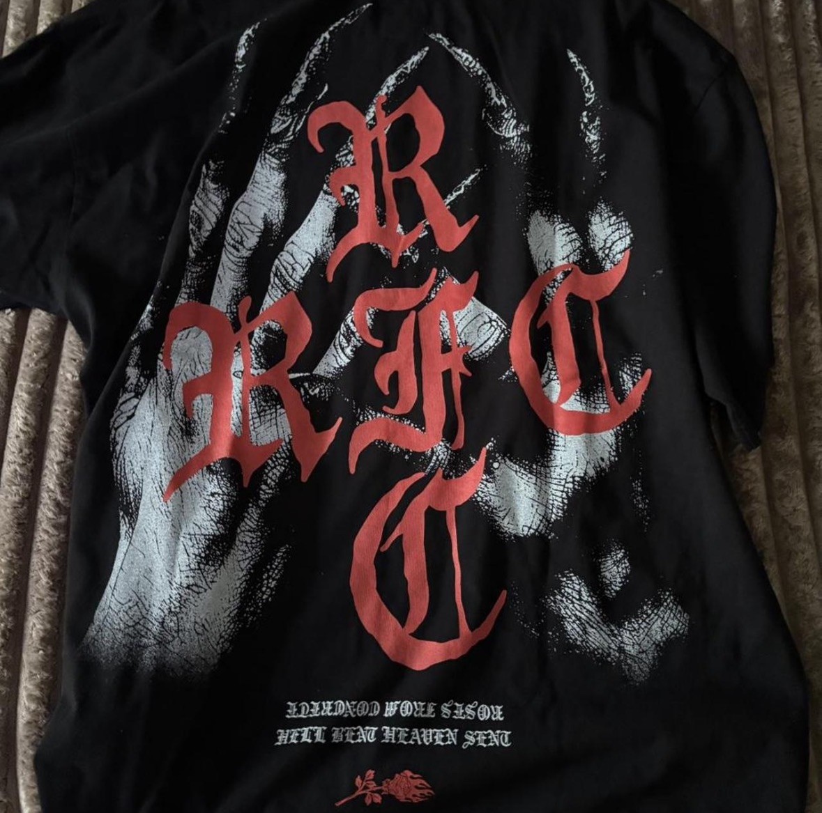 Civil Regime Darc Sport Men’s RFC “Idle Hands” Premium Tee Men’s Large NWT