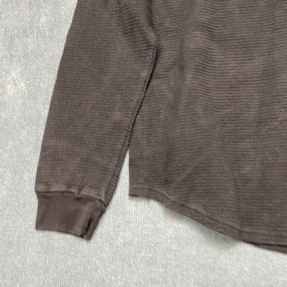 Hollister Must Have Collection French Terry Shirt Mens Medium Black Round Hem