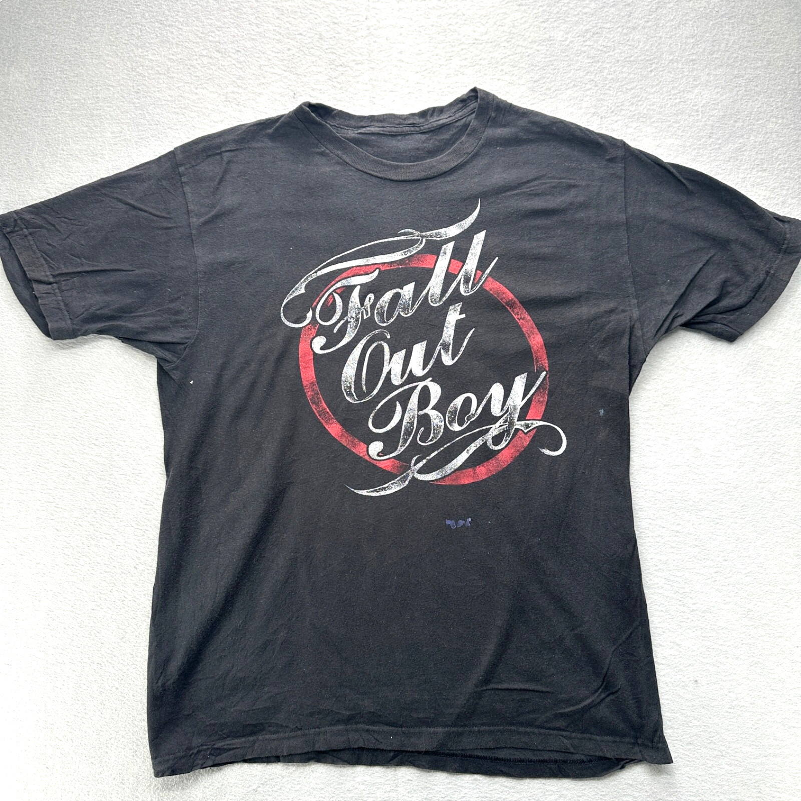 Fall Out Boy Patrick Stump Indie T Shirt Mens Small Concert Vintage y2k READ