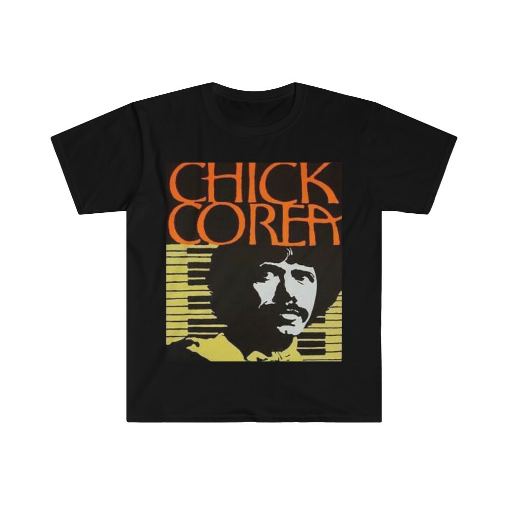 Men’s & Women’s Soft Cotton T-Shirt. Chick Corea