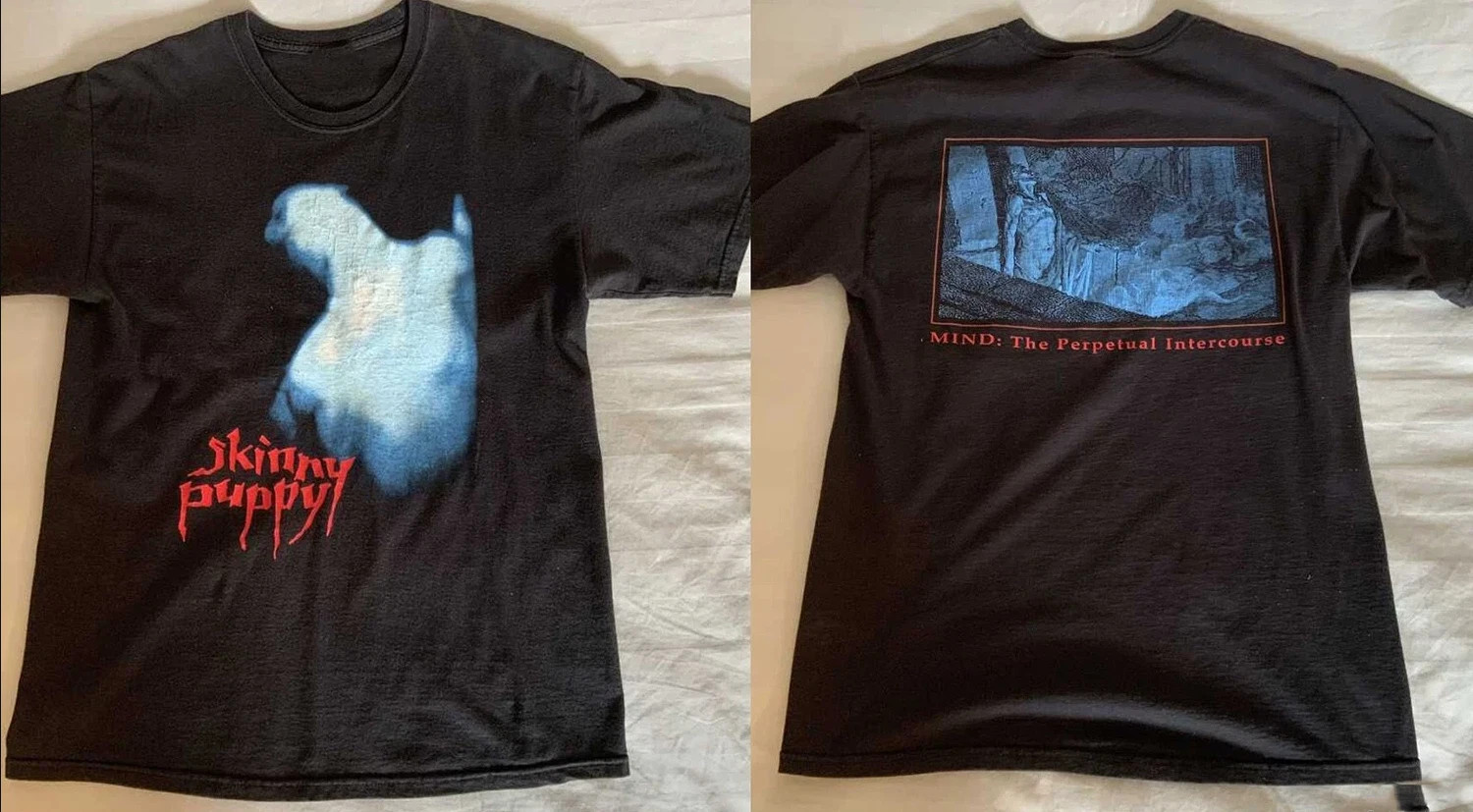 Vintage 2004 Skinny Puppy shirt Ministry Industrial Unisex T-shirt