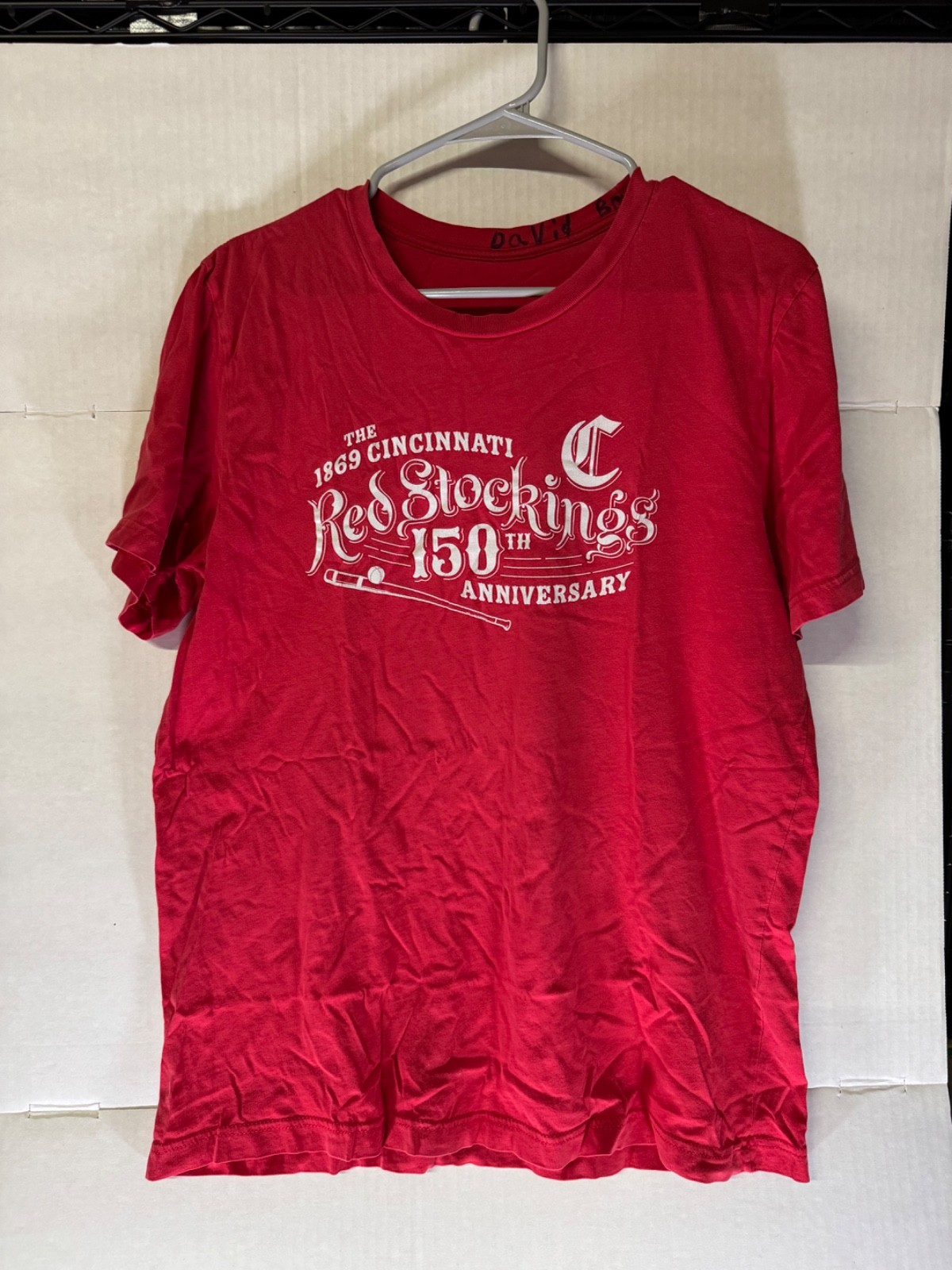Celebrate baseball history with this Cincinnati Red Stockings 150th Anniversary