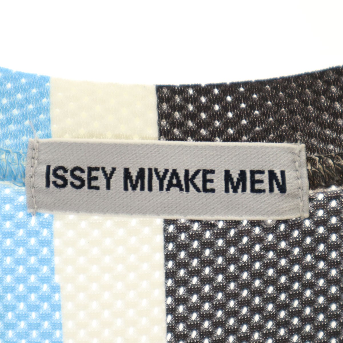 ISSEY MIYAKE MEN made in Japan Short sleeve mesh T-shirt F Ivory Men’s