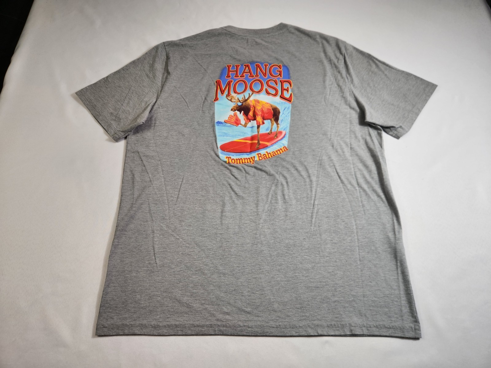 Tommy Bahama Short Sleeve T-Shirt Men’s Large Gray Short Sleeve Causal Adult Top