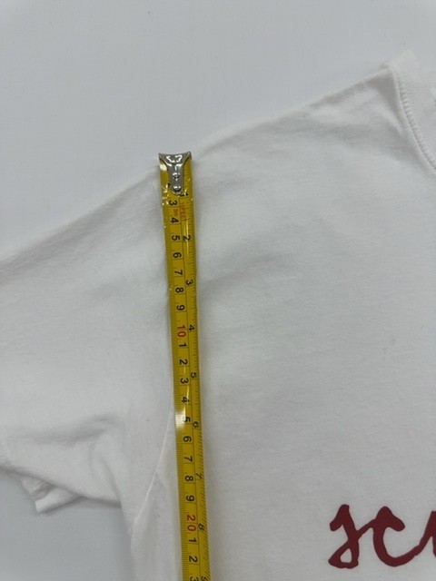 Sol’s-Regent Boys T-Shirt White Sports Graphic Logo Size M New