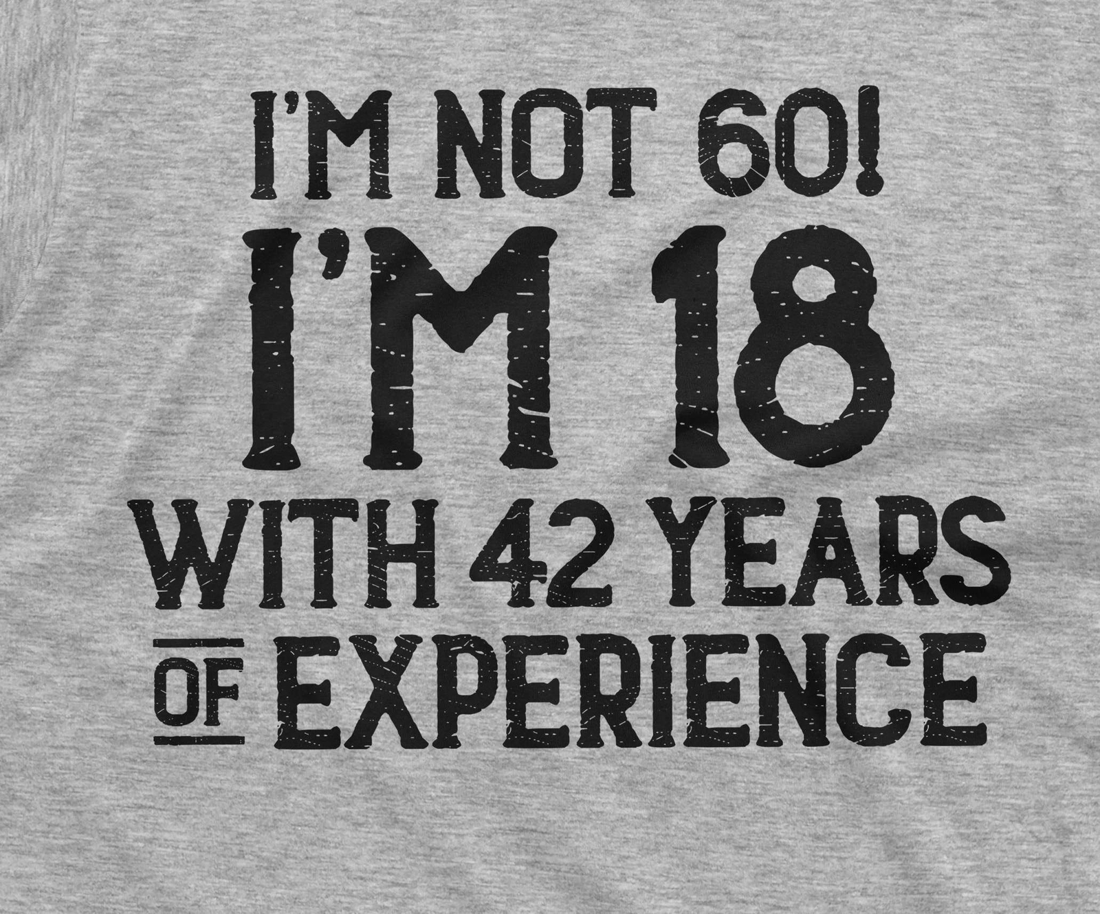 Men’s Funny 60 year anniversary T-shirt Papa Grandpa Dad Father’s day Gift Tee