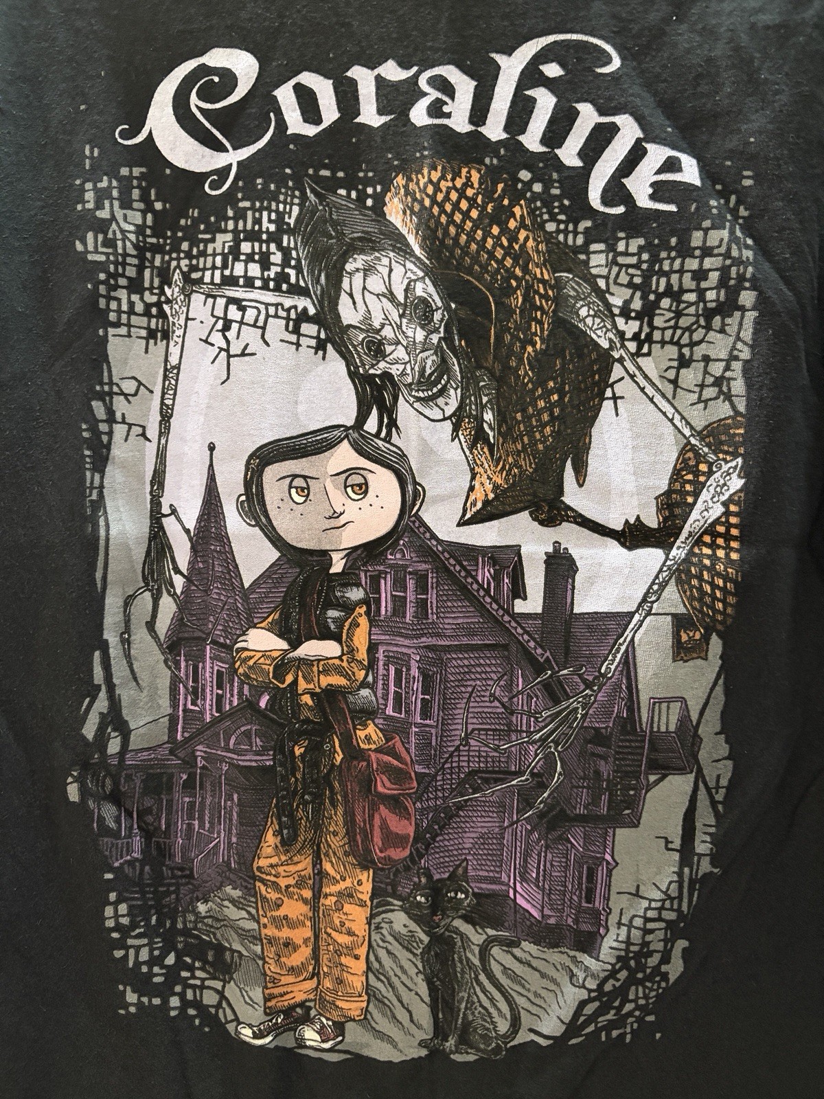 Coraline Movie Hot Topic Beldam Other Mother T-Shirt Laika Studios Adult Medium