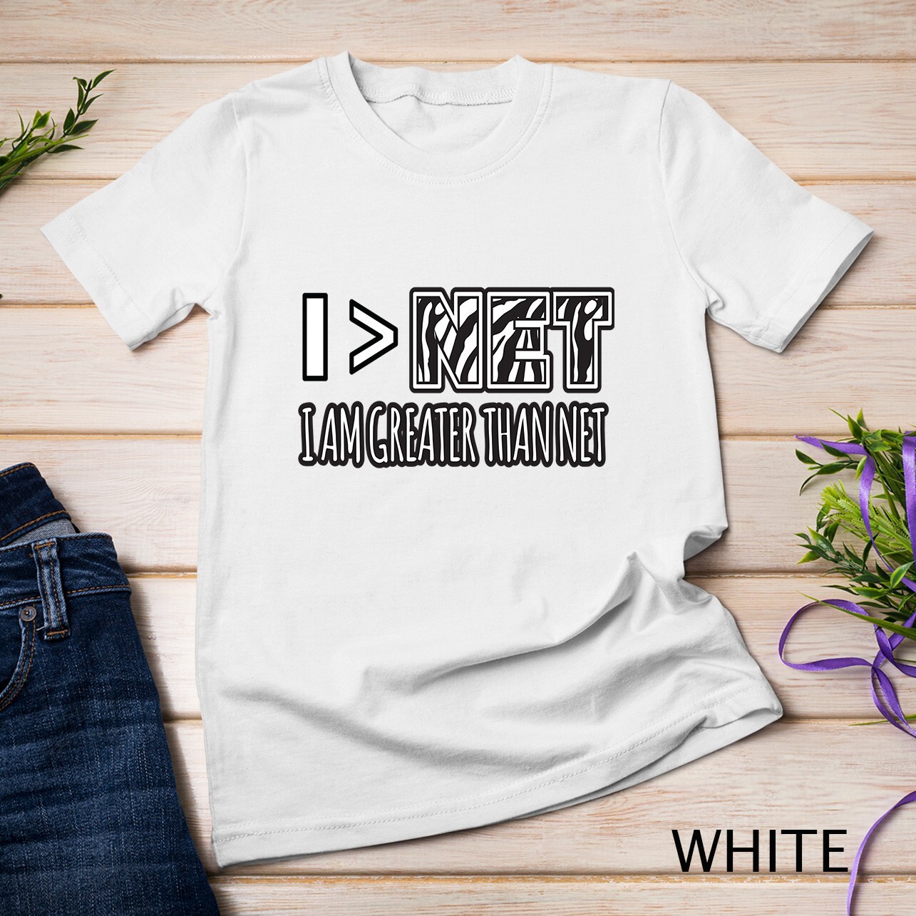 NET Neuroendocrine Cancer Awareness Zebra Support Group Unisex T-shirt