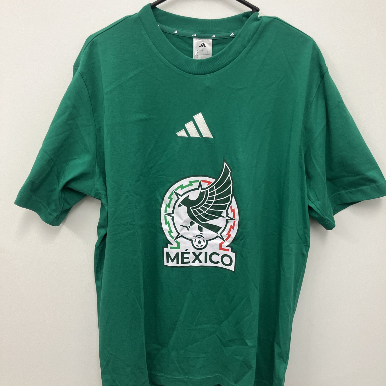 Adidas Mexico t shirt World 🌎 Cup⚽️🥅🔥sz LG