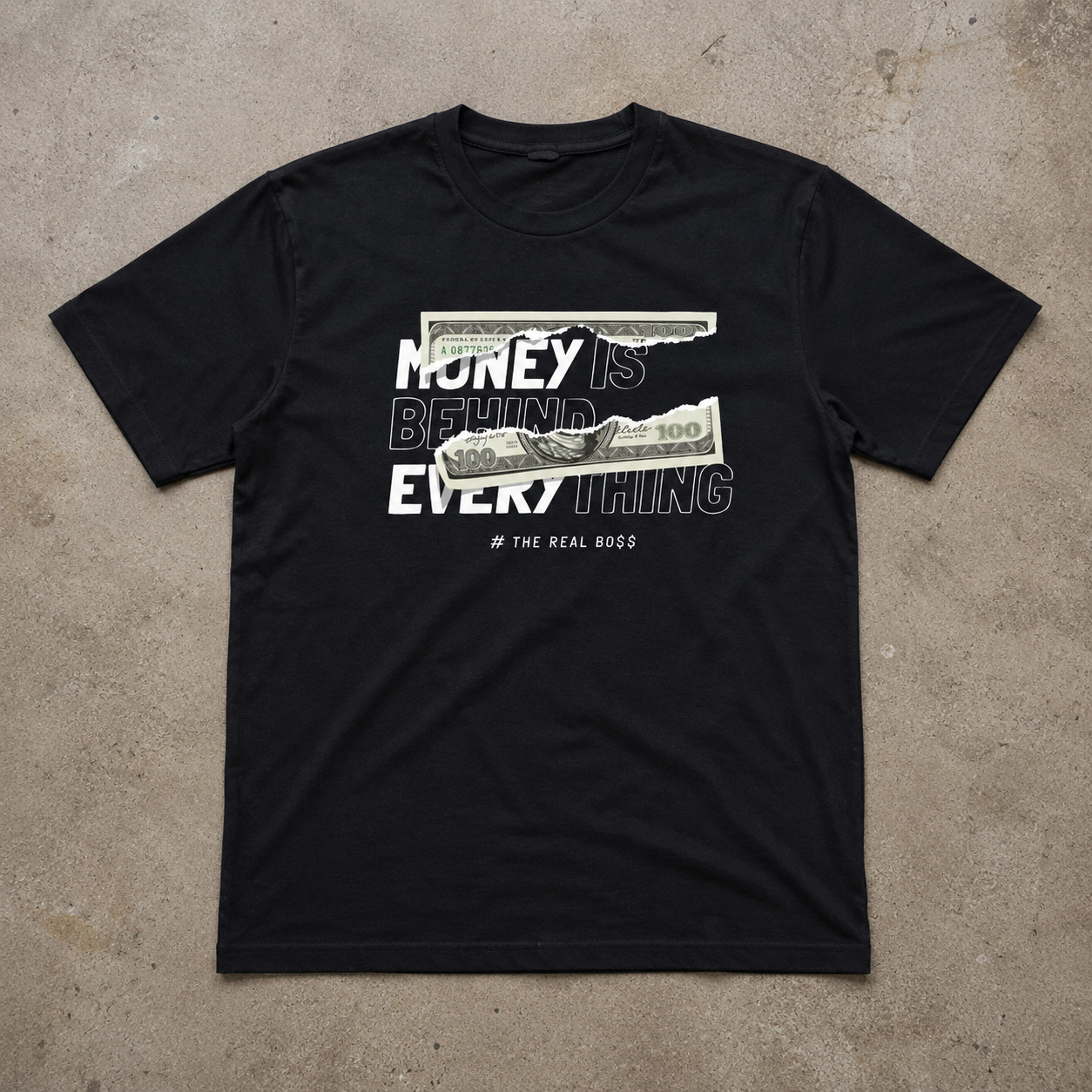 6 People I Trust Funny Money Graphic T-Shirt Dollar Bill Humor Meme Tee