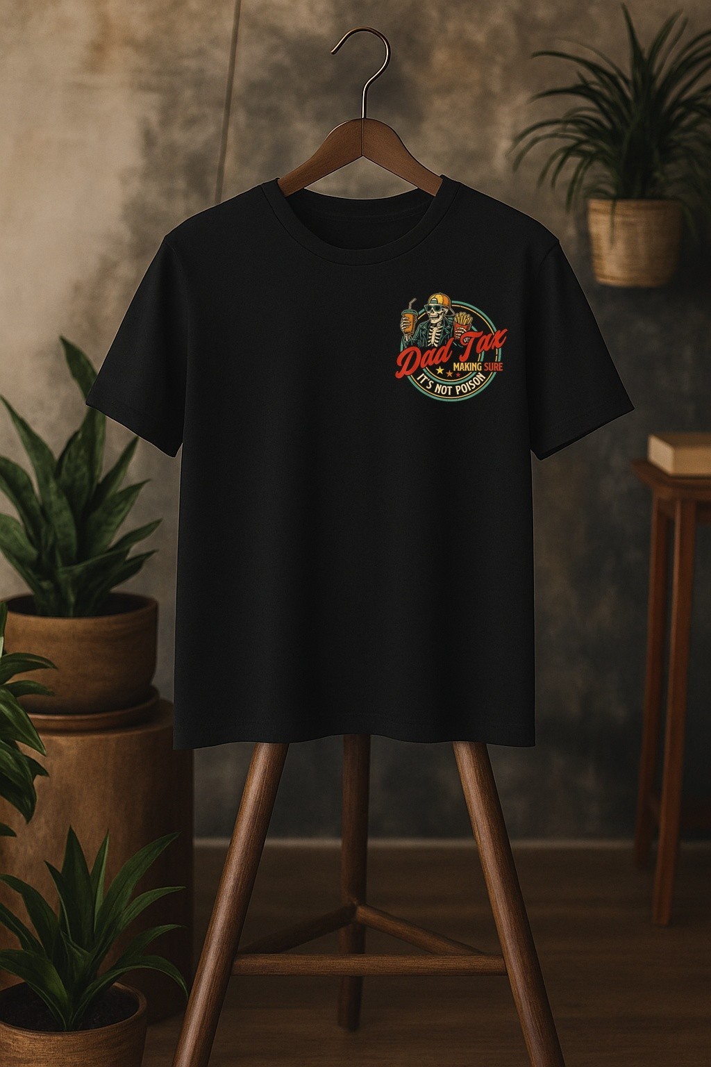 Dad Tax Making Sure It’s Not Poison Funny Fathers Day Men T-Shirt
