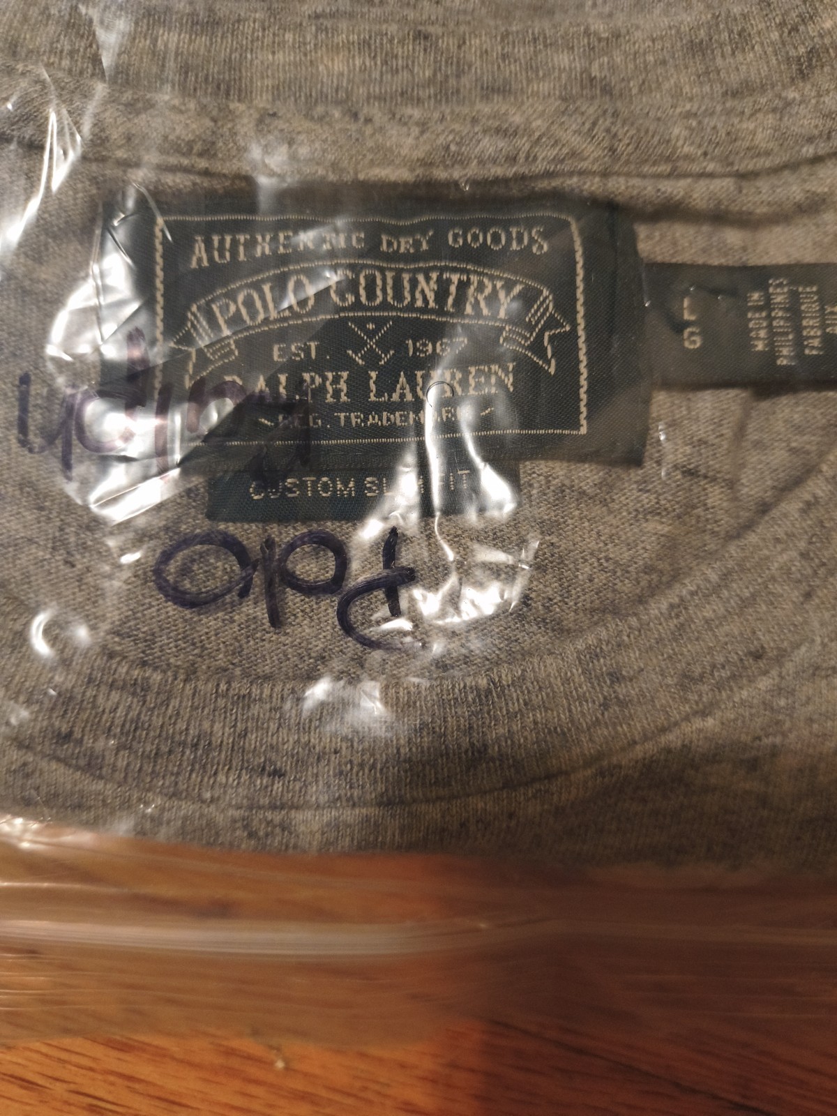 Ralph Lauren Polo Sportsman Country 1992 P Wing Snow Beach Indian Head