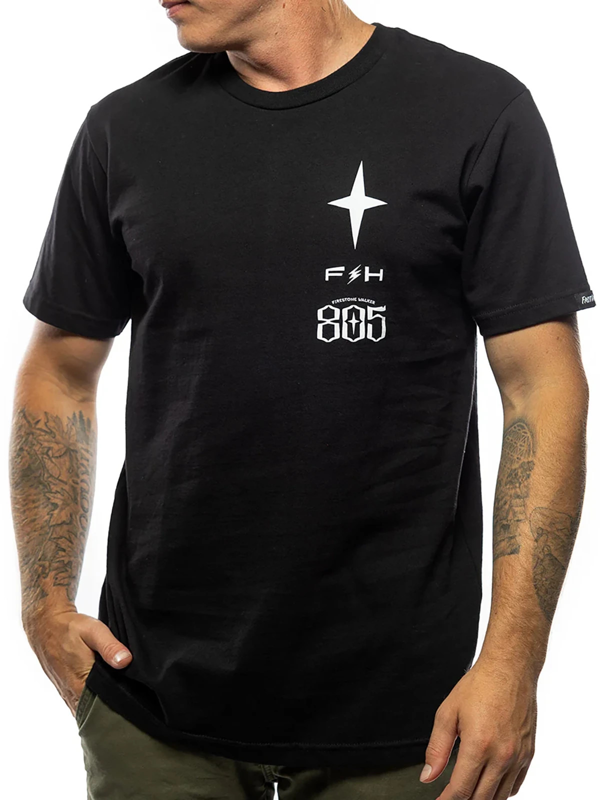 Fasthouse Men’s Alliance Short Sleeve Midweight T-shirt Motocross FH Logo Tee
