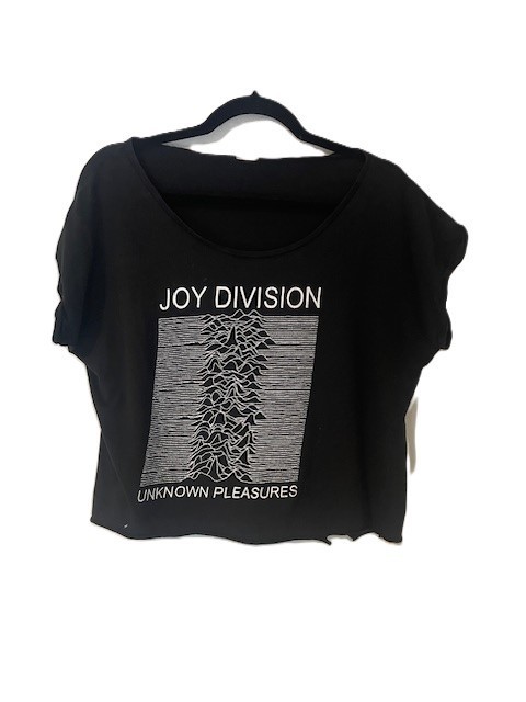 Joy Division 80s/90s Vintage Unknown Pleasures Thrashed Rare T-Shirt