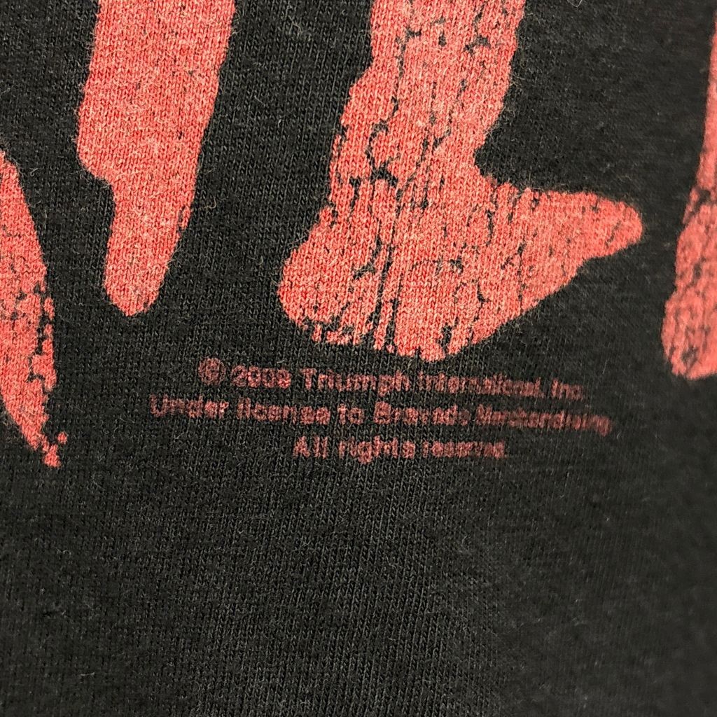 【Bravado】 00s Michael Jackson Thriller MV マイケルジャクソン スリラー ミュージックビデオTシャツ S-5658