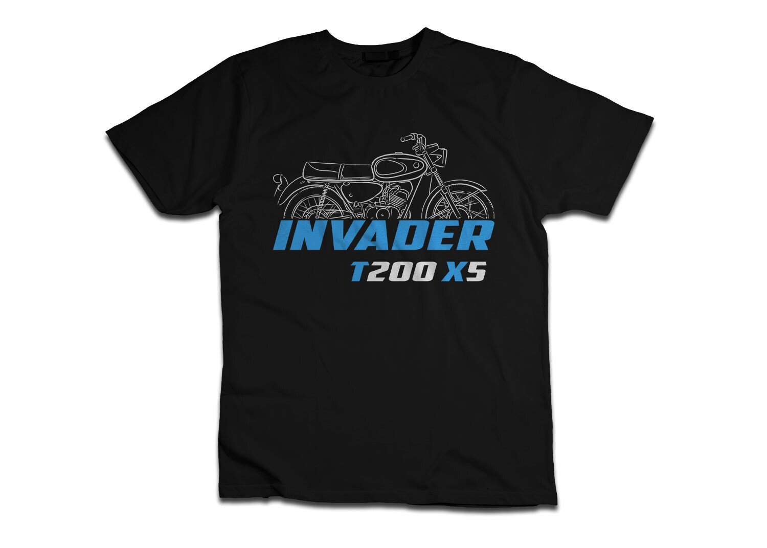 Suzuki T200 X5 Invader 1967-1971 – Motorcycle T-Shirt for Riders