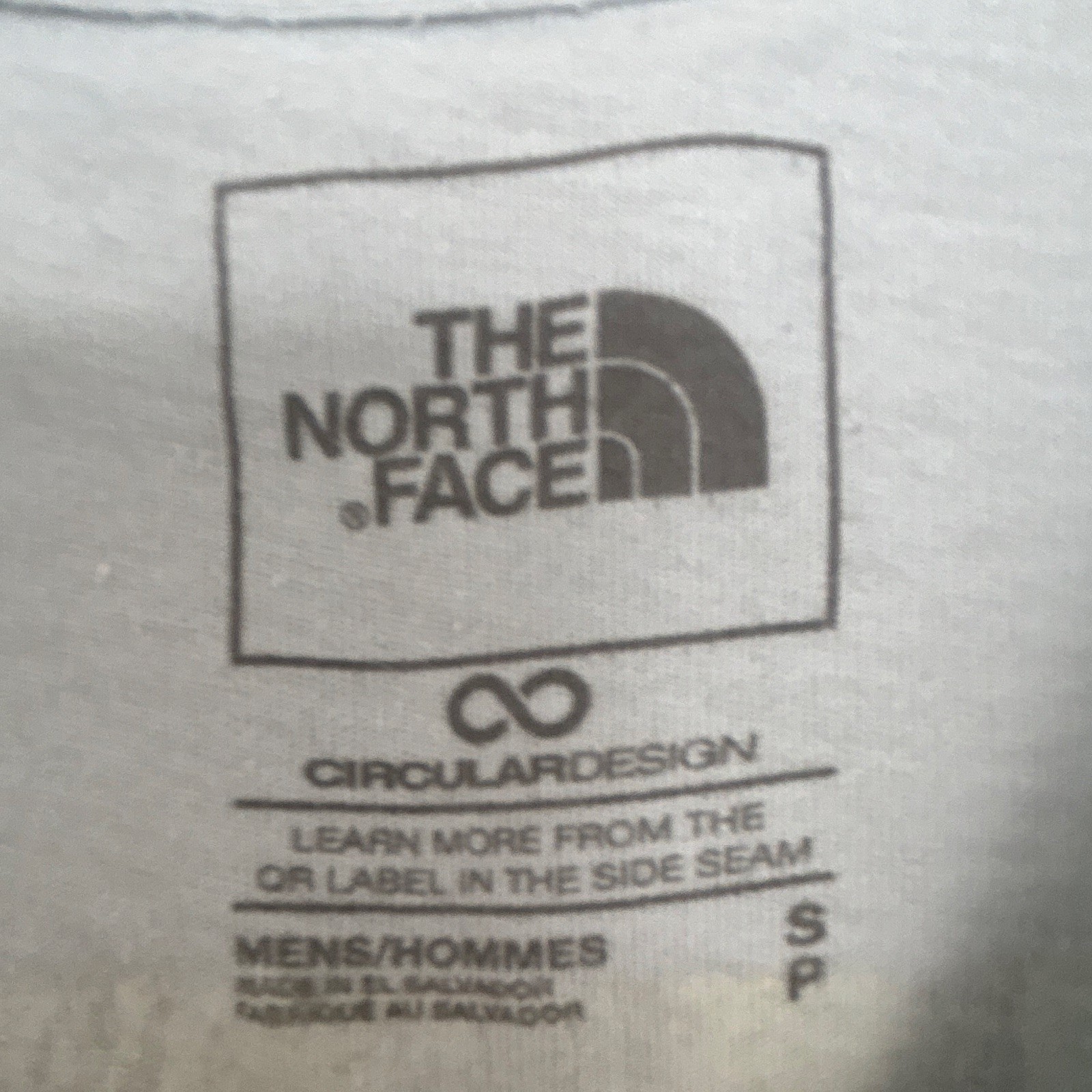 North Face Light Blue Men’s Small Crew Neck T-Shirt FREE SHIPPING
