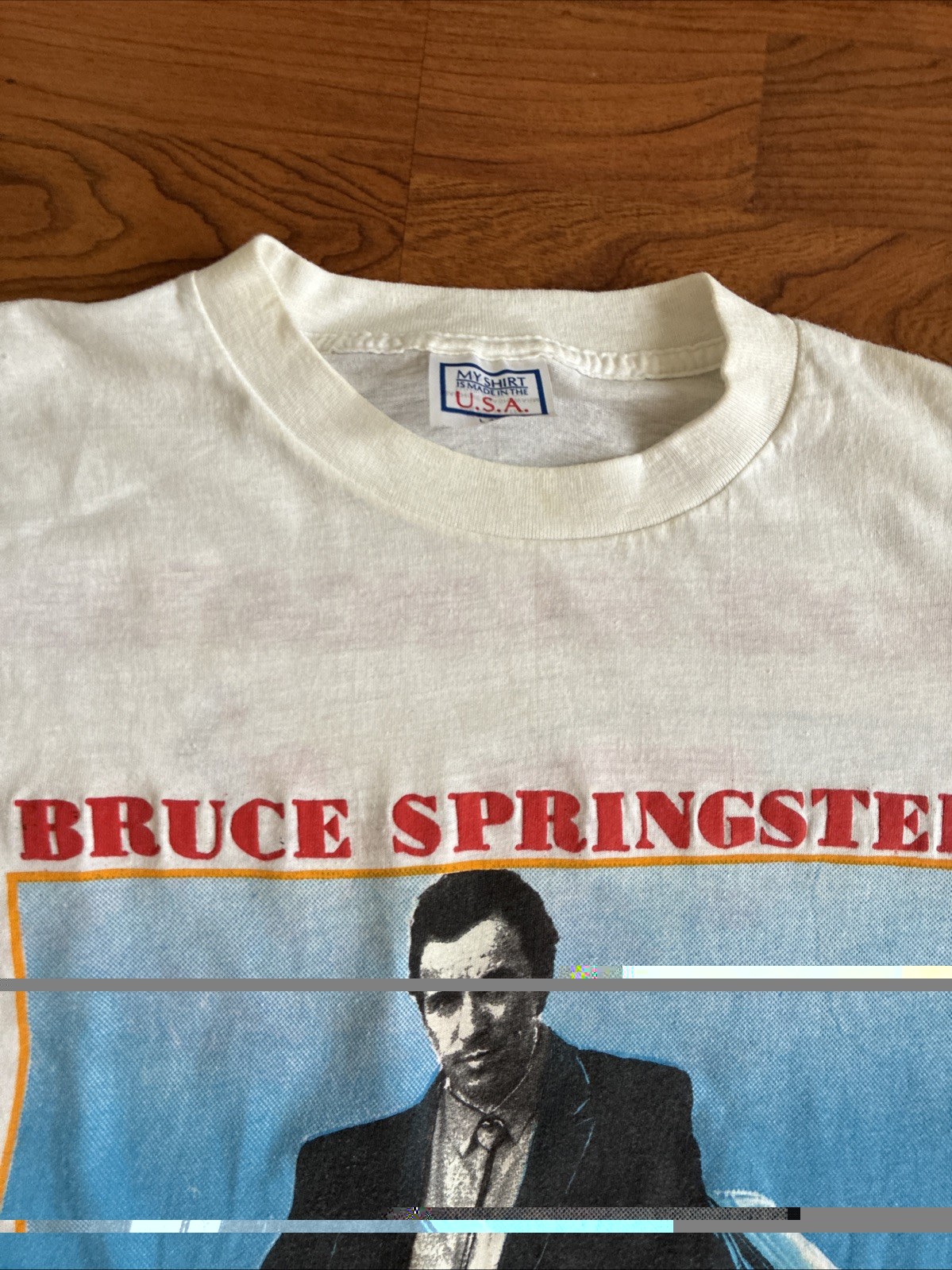 Vintage 1988 Bruce Springsteen Tunnel Of Love Rock Tour Band Shirt Men’s Size L