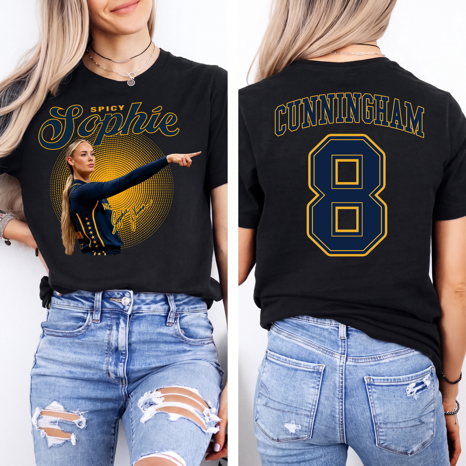 Sophie Cunningham Basketball Fan T-Shirt Point Guard Graphic Game Day Tee