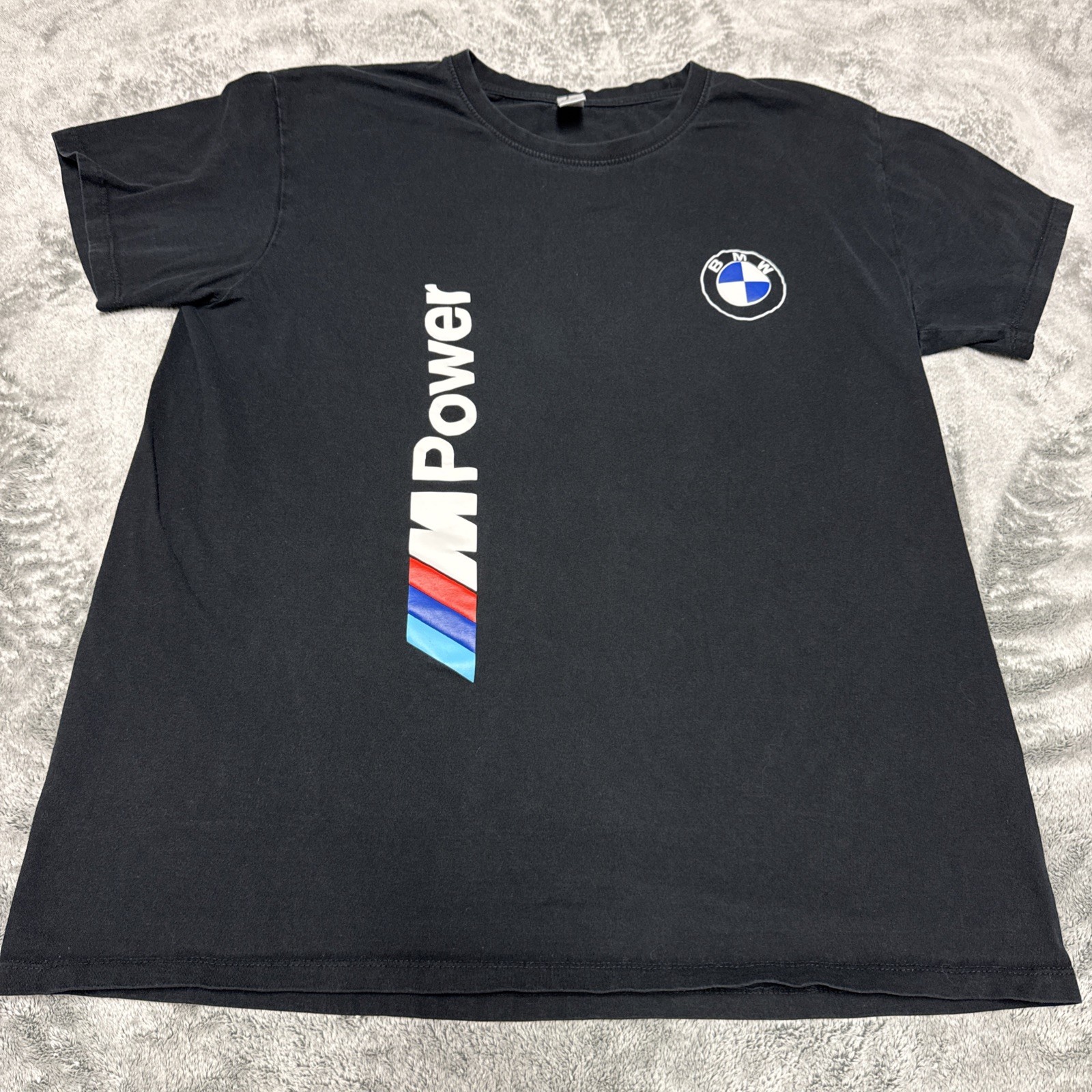 BMW Motorsport Men’s Size XXL T-Shirt Tee Black Crew Neck M Series Racing