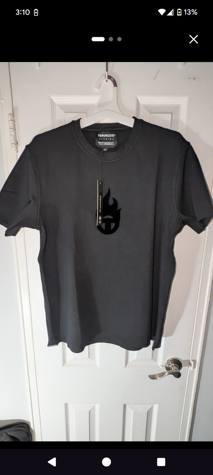 Tenaciti Studios Black Tee